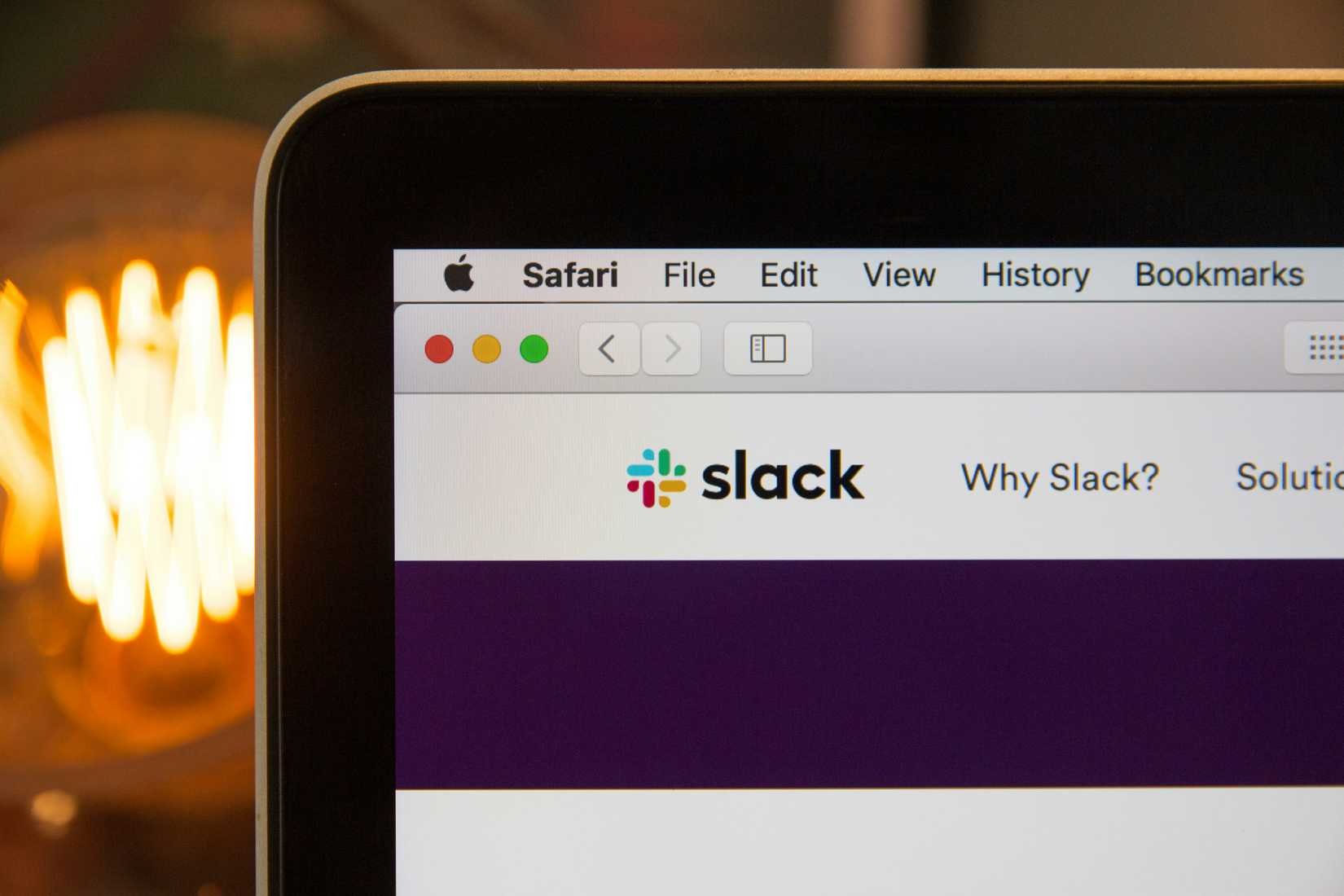 slack-on-macbook
