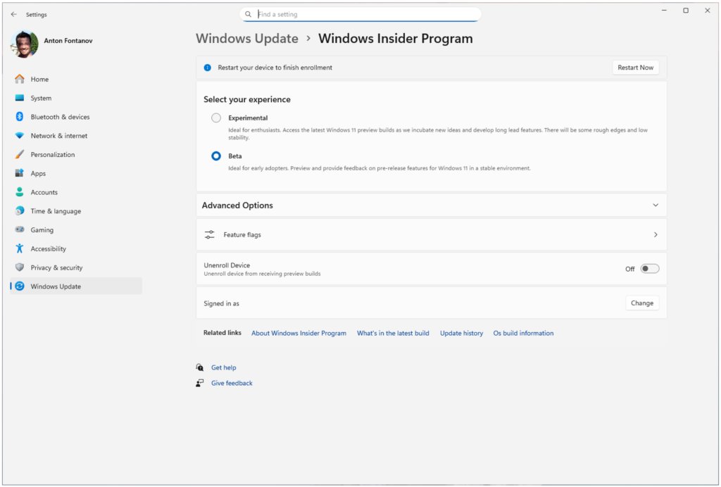 Windows Insider Progra