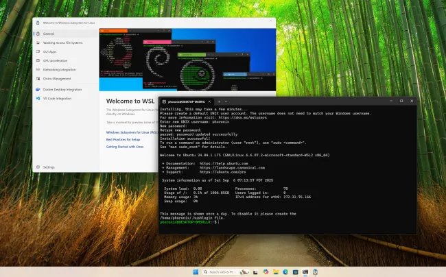 WSL2 on Windows 11