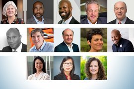 Thirteen MIT Corporation members.