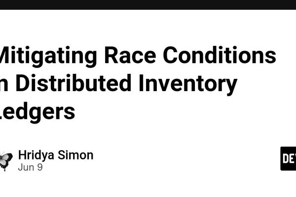 Mitigating Race Conditions in Distributed Inventory Ledgers