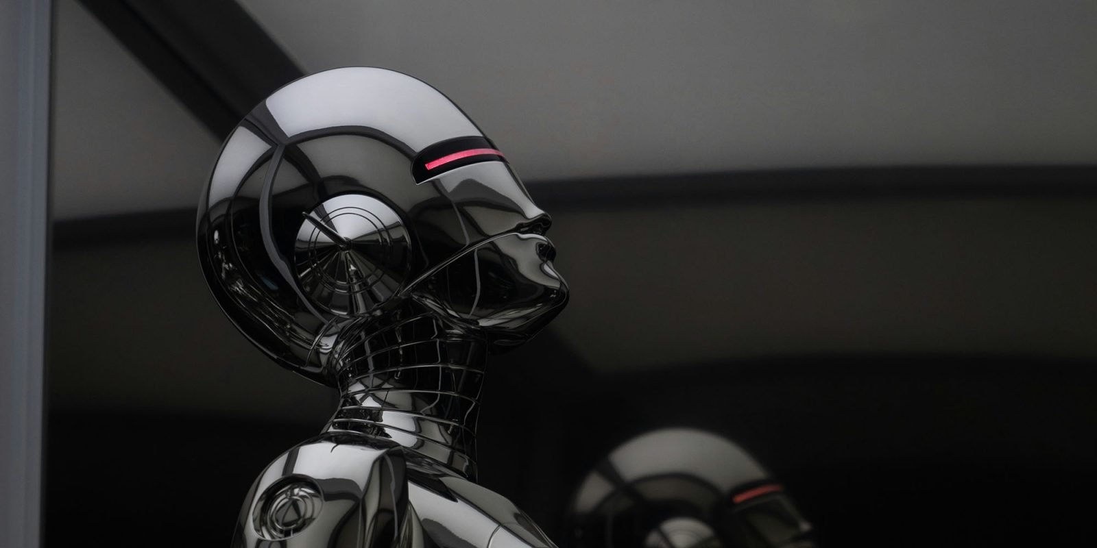 Moltbook (probably) isn't being used to plot an AI uprising | Render of an intimidating-looking robot