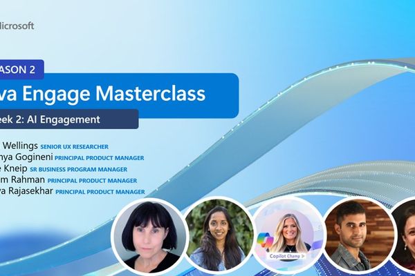 AI-Powered Engagement in Viva Engage: Scaling Human Connection Through Technology