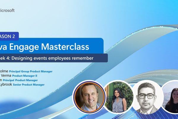Designing Events That Drive Lasting Engagement: Lessons from Viva Engage Masterclass