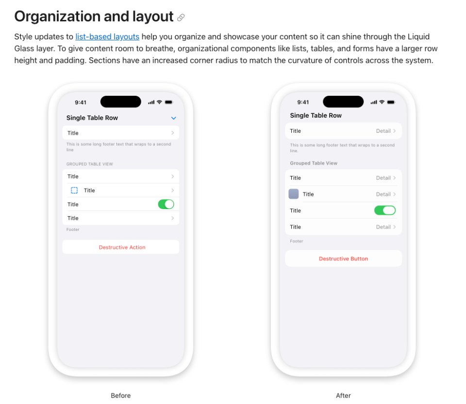 More assorted notes on Liquid Glass | Riccardo Mori