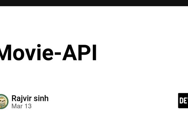 Building a Movie Listing API: A Beginner's Guide to Backend Development