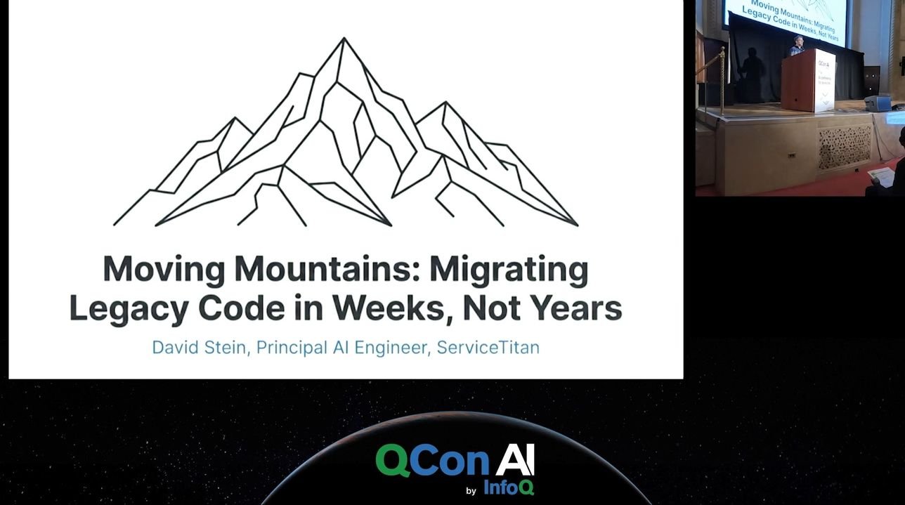 Moving Mountains: Migrating Legacy Code in Weeks instead of Years - InfoQ