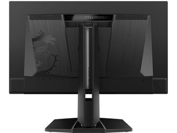 Back panel of the MSI MAG 272UP QD OLED E16