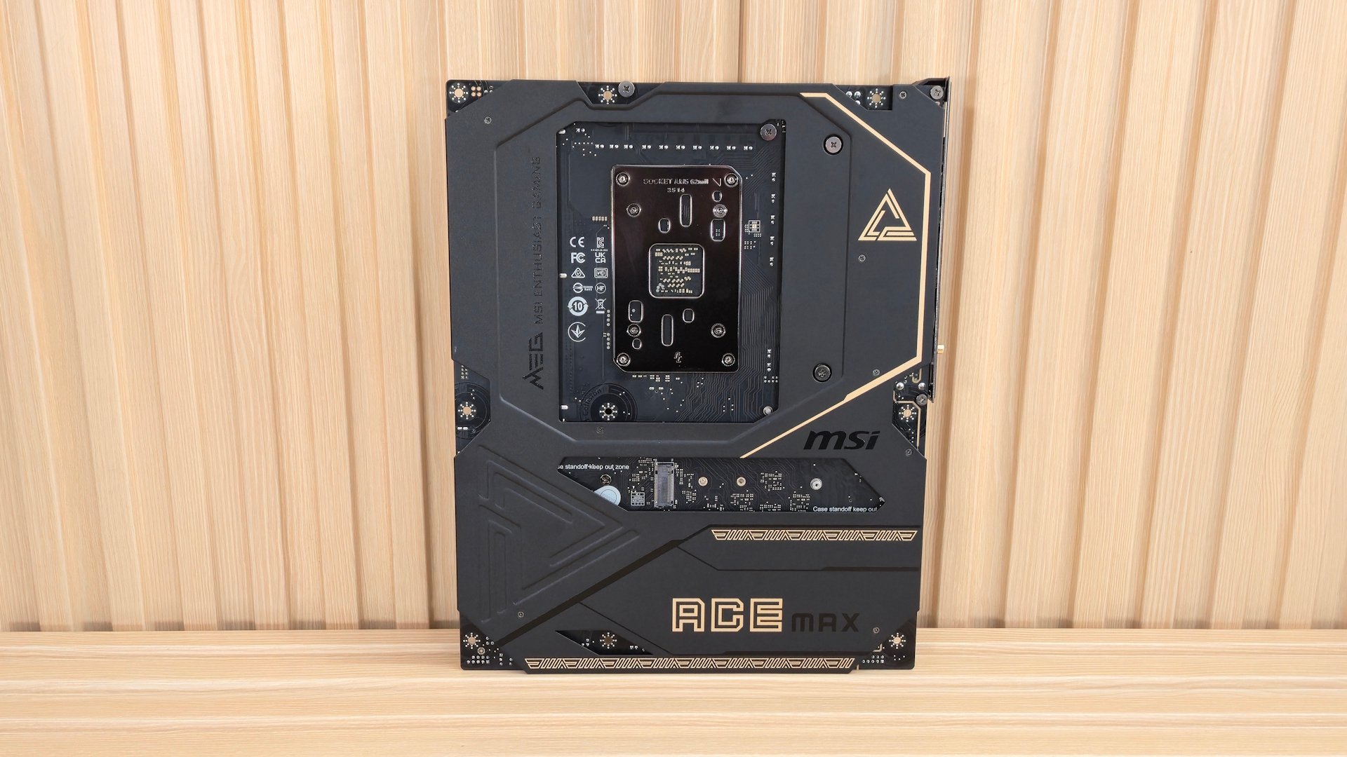 MSI MEG X870E Ace Max - Board images