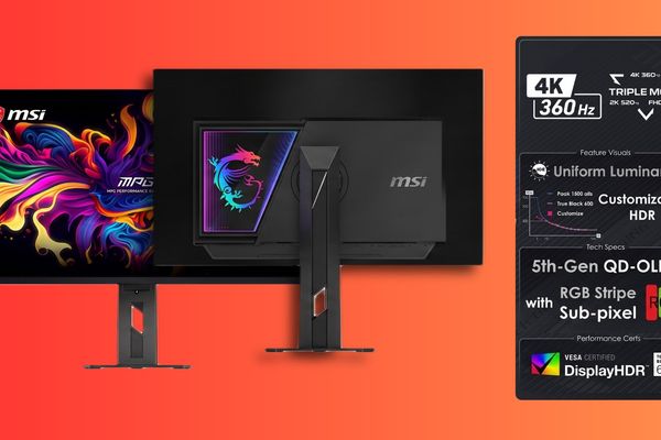 MSI unveils 32‑inch QD‑OLED monitor with 4K 360 Hz, 1440p 520 Hz and 1080p 680 Hz modes