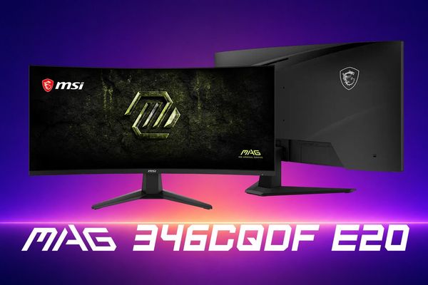 MSI's MAG 346CQDF E20: Budget Ultrawide with Dual-Mode 400Hz Gaming
