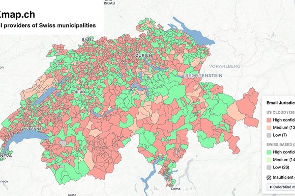 MXmap Visualizes Swiss Municipal Email Provider Landscape for Digital Sovereignty Awareness