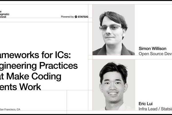 My fireside chat about agentic engineering at the Pragmatic Summit