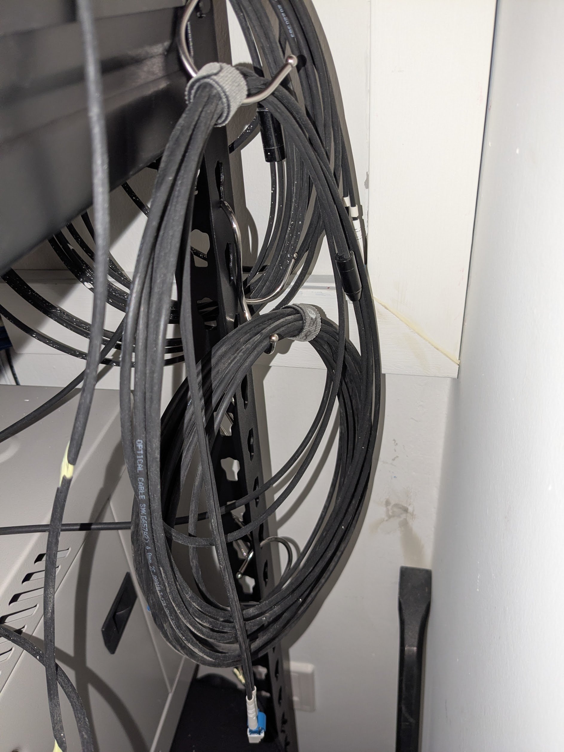 How cables were stored