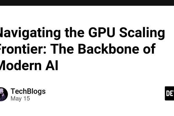 Navigating the GPU Scaling Frontier: The Backbone of Modern AI