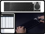 Naya Connect is a modular keyboard system with optional touchpad, trackball, dial, and multi-key add-ons (crowdfunding) - Liliputing