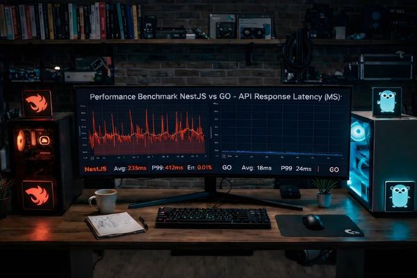 NestJS vs Go: Benchmark de Rendimiento (¿Realmente necesitas migrar?)
