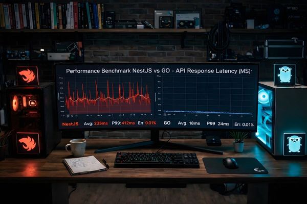 NestJS vs Go: Performance Benchmark Analysis Reveals When Migration Makes Sense