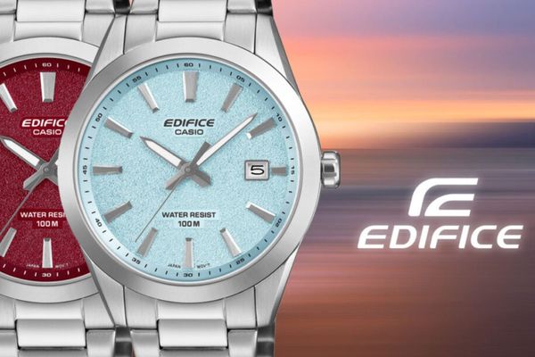 Casio Edifice EFV-160D gets two fresh colourways with crystal‑like dials