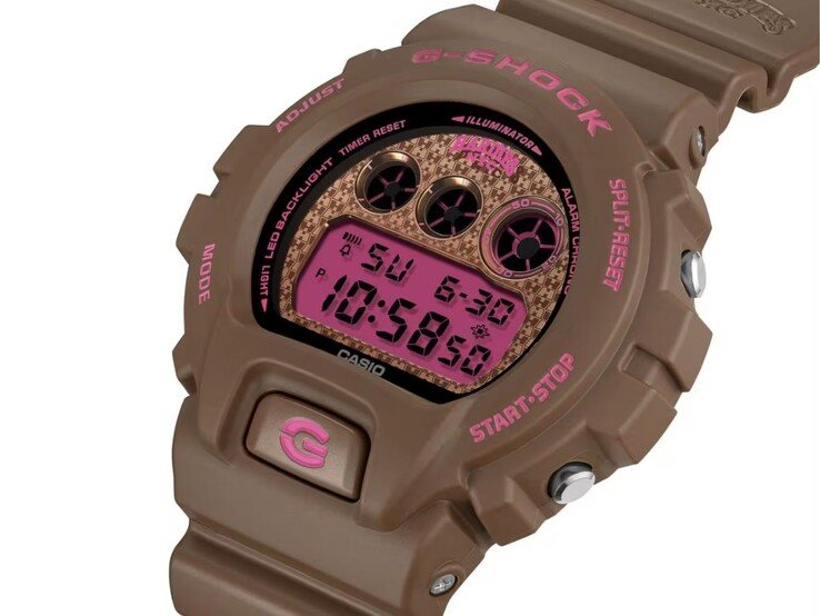 The Casio G-Shock x Hardies NYC DW-6900HH-5 watch. (Image source: Casio)