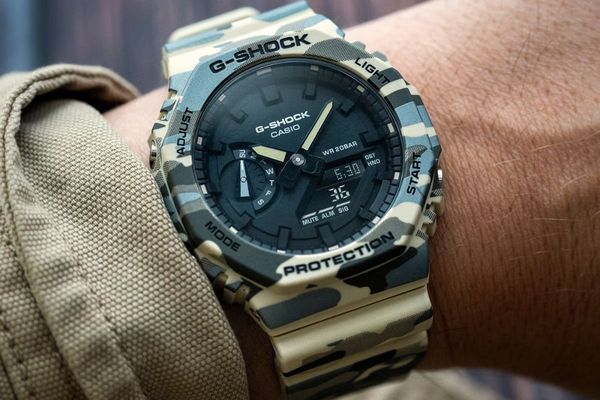 Casio G-Shock GA-2100CM Camouflage Series Launches in UK Market
