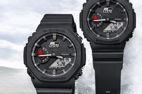 Casio and Toyota Gazoo Racing Unveil Minimalist Black G-Shock GA-2100 Collaboration Watch