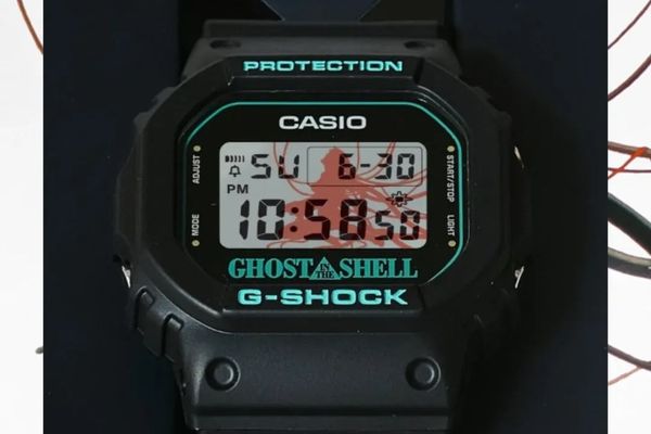 Casio Unveils Limited Edition G-Shock DW-5600 Ghost in the Shell Collaboration