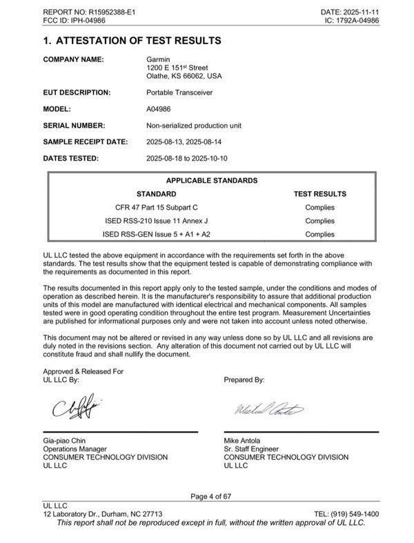 New Garmin device reveals itself with 60 GHz radar capabilities - NotebookCheck.net News