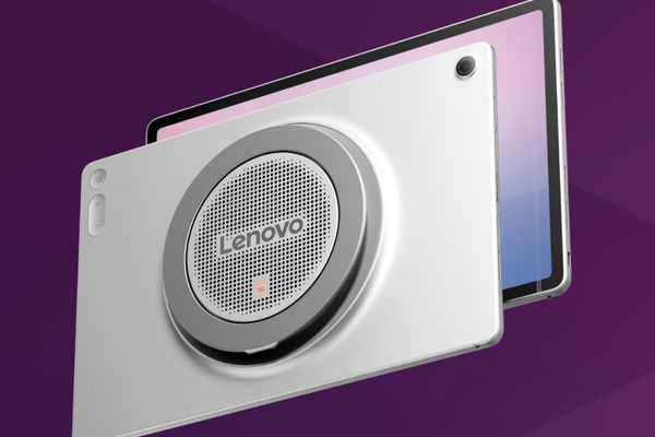 Lenovo's Tab Plus Gen 2 Revealed: Circular Speaker Design and Built-in Stand