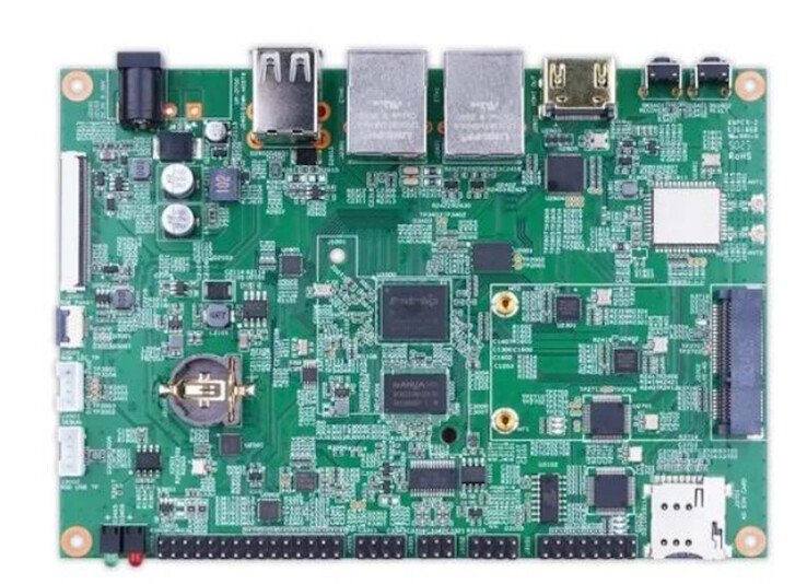 GPIO pins are on board