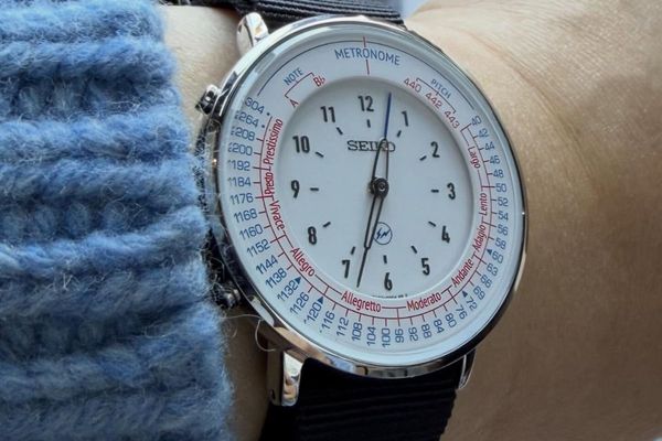 Seiko and Fragment Design Collab on Metronome Watch Refresh