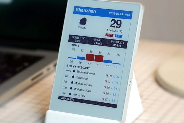 M5Paper Color ESP32S3: E-Ink Display Meets Smart Home Functionality