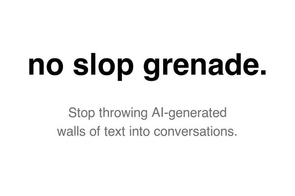 The ‘Slop Grenade’ Problem: When AI Overwrites Human Conversation