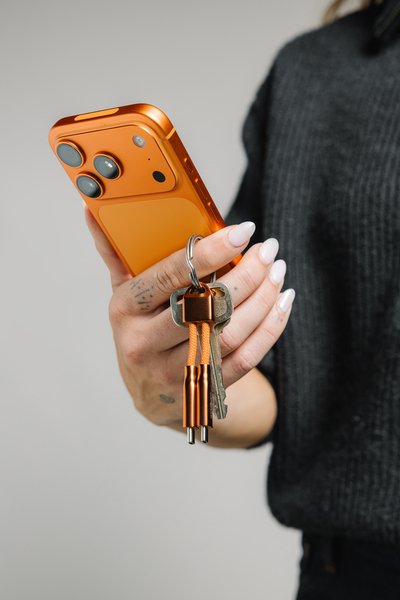 Nomad debuts Stellar Orange ChargeKey to color match iPhone - 9to5Mac