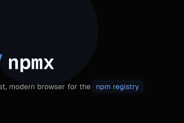 npmx Emerges as a Modern Package Explorer for npm Registry