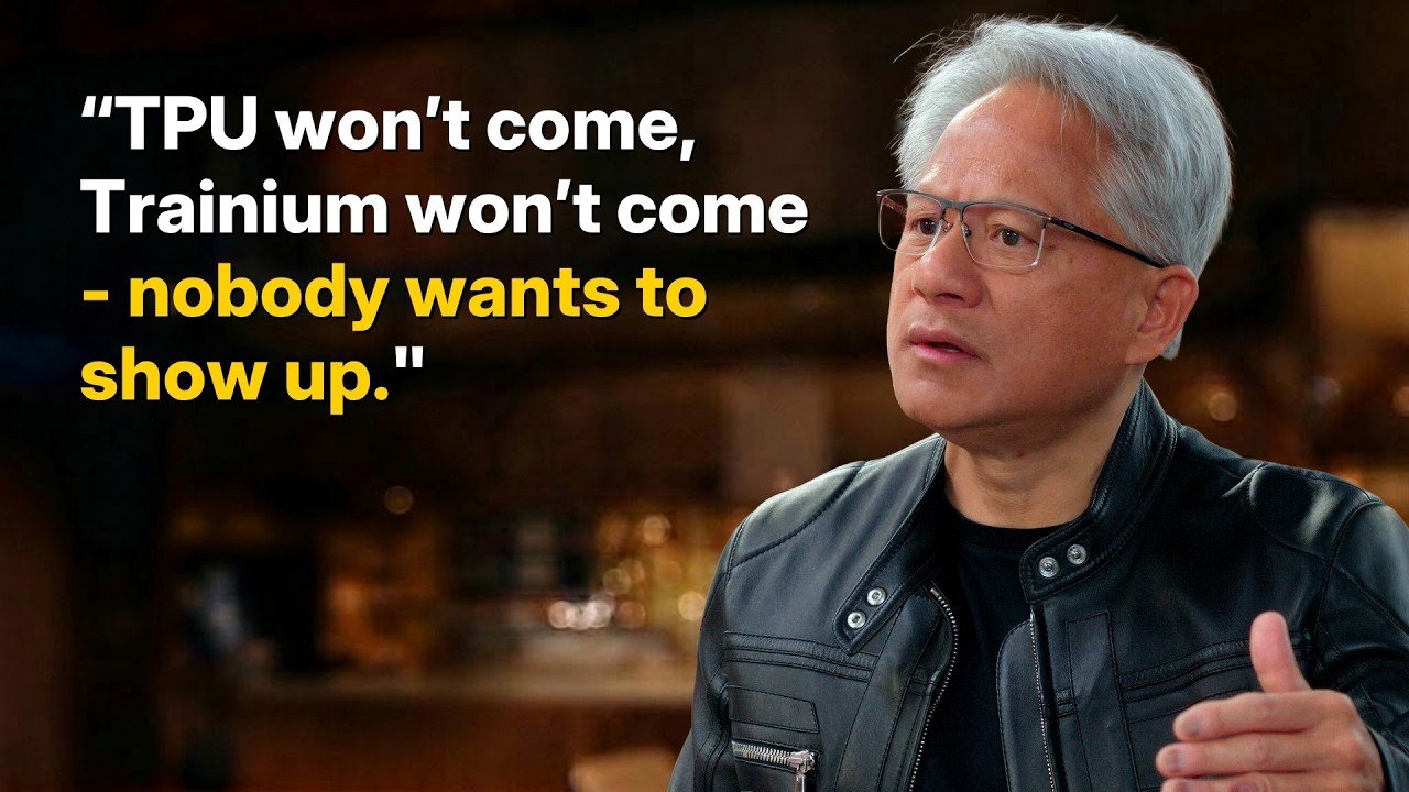 Jensen Huang – Will Nvidia’s moat persist? - YouTube