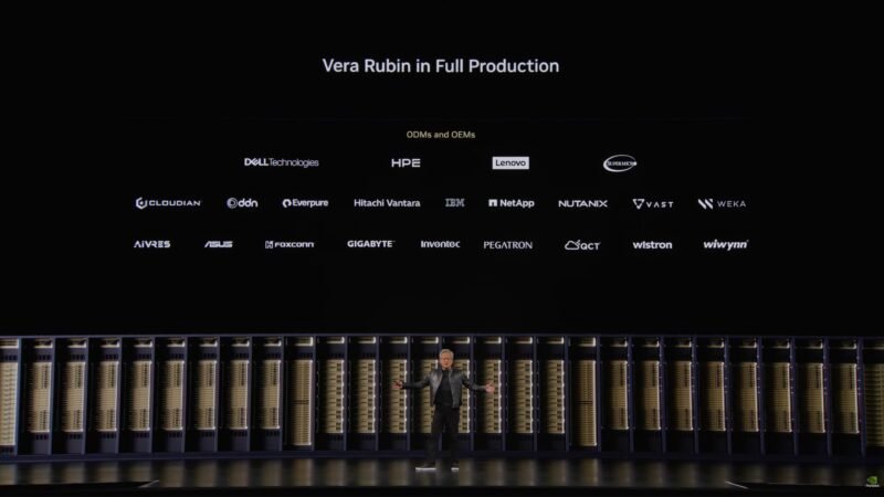 NVIDIA Computex 2026 Keynote Vera Rubin Full Production
