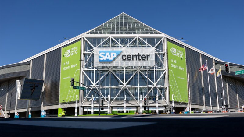 GTC 2026: SAP Center (Image Courtesy NVIDIA)