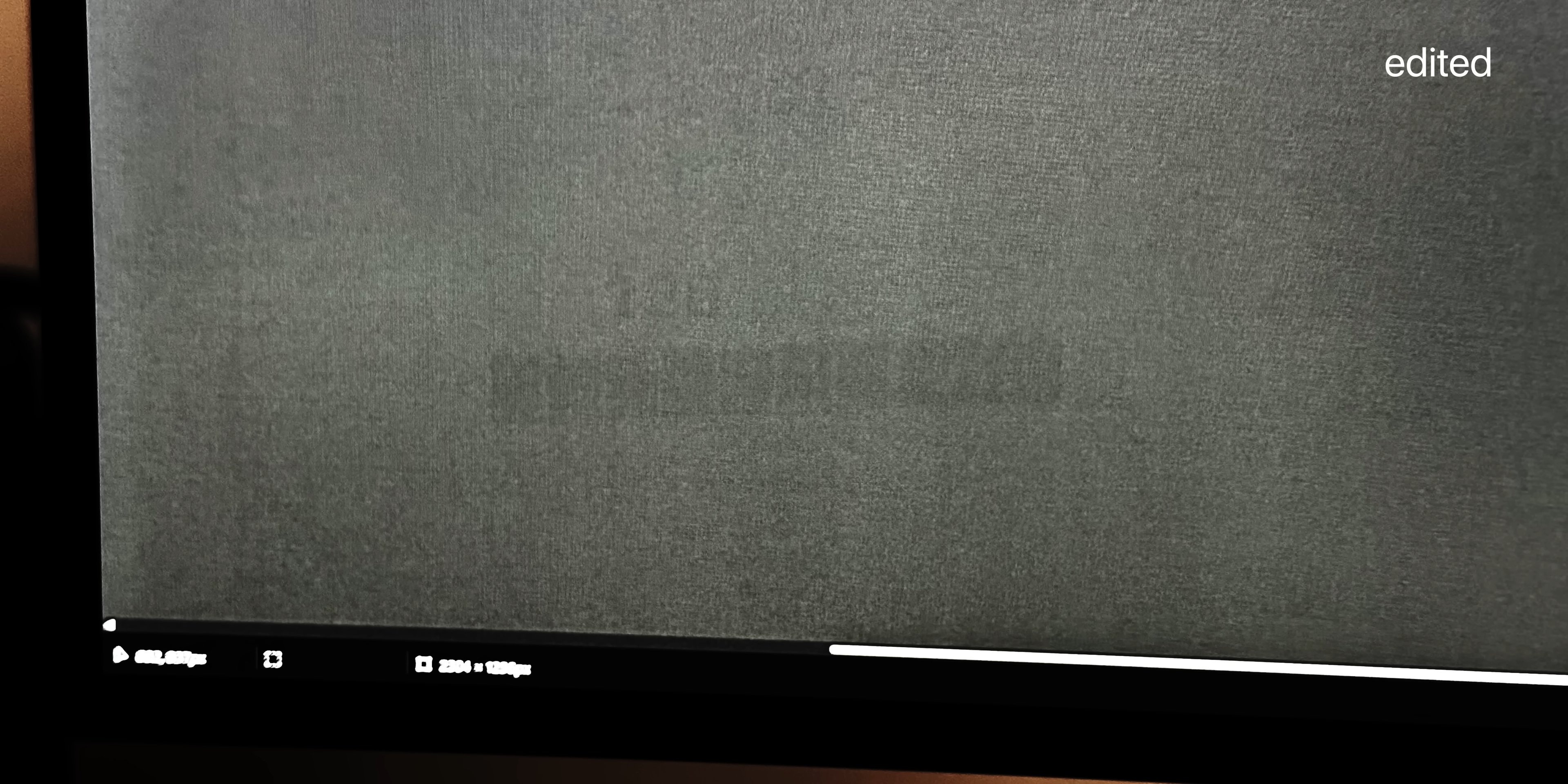 OLED burn-in after 3,000 hours of usage 