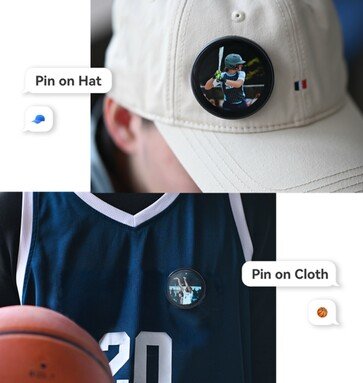 Omibo Smart Video Pin replaces print with round touchscreen - NotebookCheck.net News