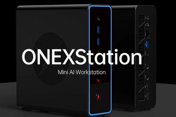 ONEXStation Mini PC Packs Ryzen AI Max+ 395, 128GB RAM, and RGB Lighting in Compact Form Factor