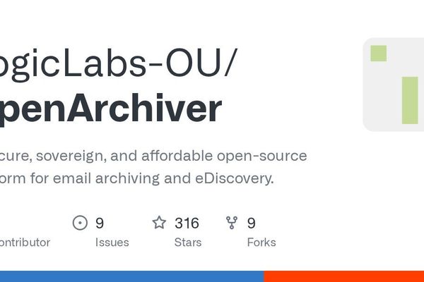 Open Archiver: Sovereign Email Archiving for the Self-Hosted Era