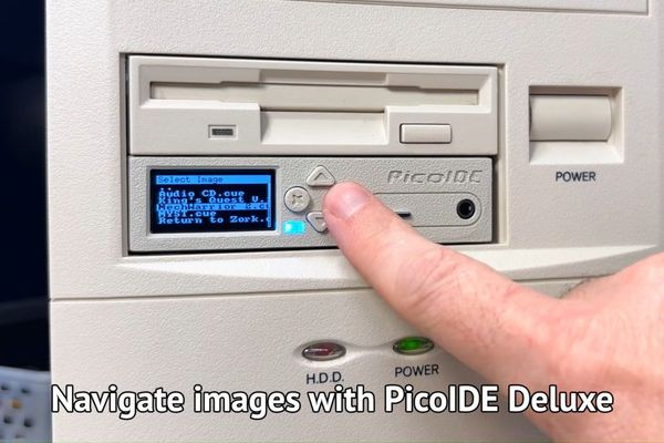 PicoIDE Launches: Open-Source IDE/ATAPI Drive Emulator for Vintage Computers