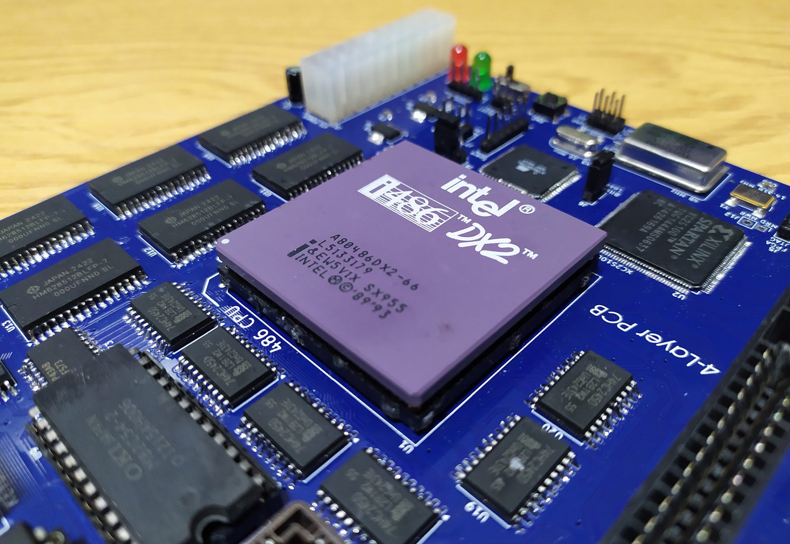 The M8SBC-486 open-source motherboard