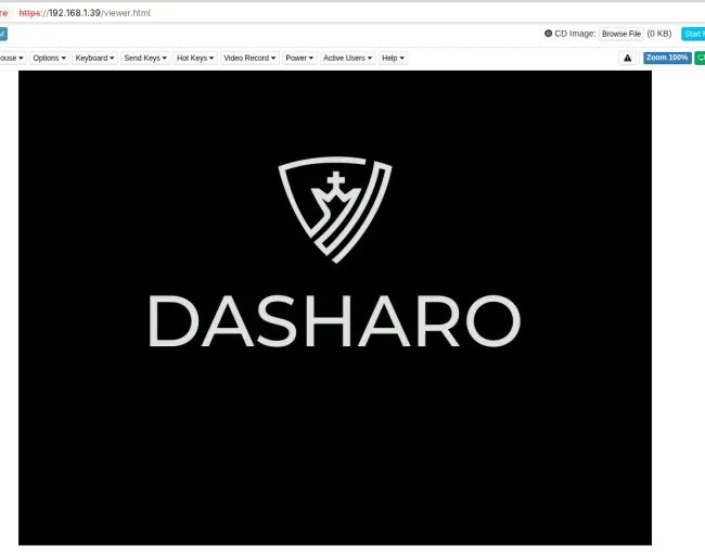 AMD EPYC booting Dasharo