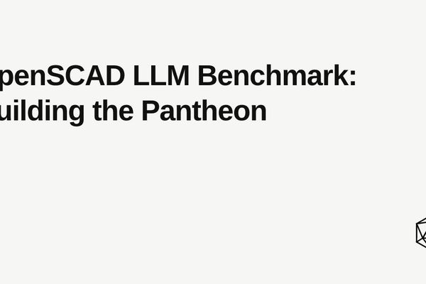 OpenSCAD LLM Benchmark: Building the Pantheon