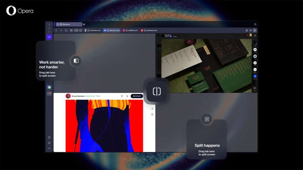 Opera One R3 rolls out with color-coded Tab Islands, more - 9to5Mac