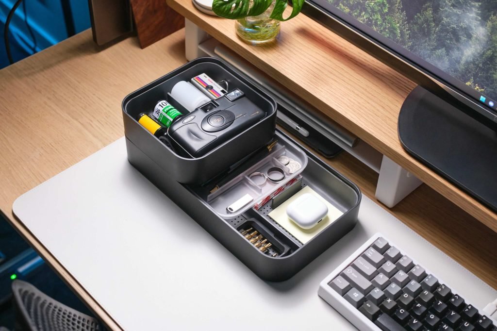Orbitkey unveils customizable Grid Desk Organizer - 9to5Mac