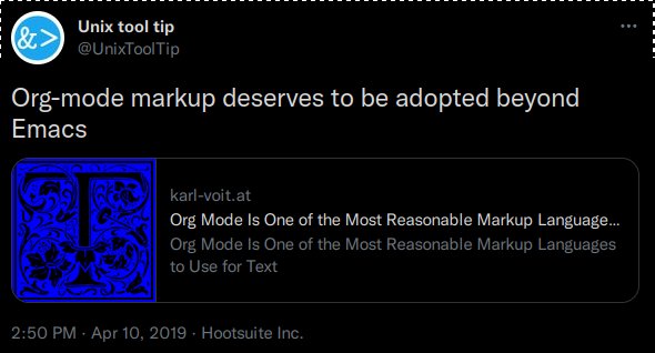 Org-mode markup deserves to be adopted beyond Emacs