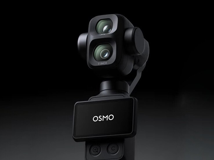 The Osmo Pocket 4P has a 3x telephoto camera and a 1-inch primary lens.
